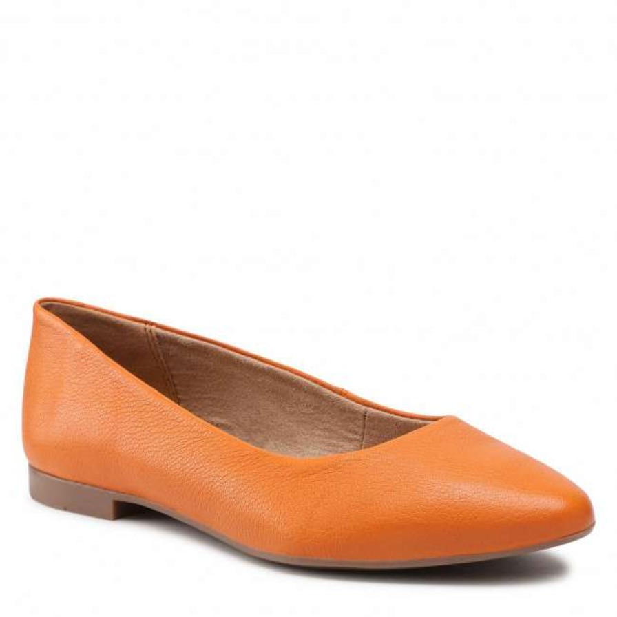 Women'S Shoes * | Ballerina Shoes Flats Lasocki Rst-Kaja-01 Oranz Orange