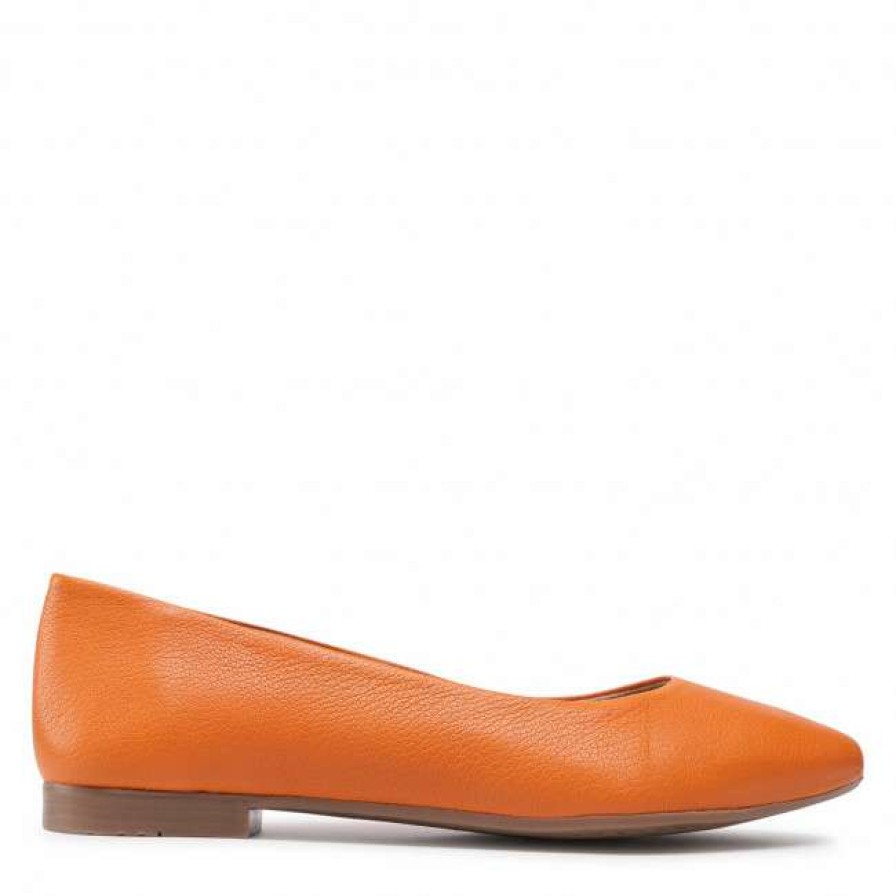 Women'S Shoes * | Ballerina Shoes Flats Lasocki Rst-Kaja-01 Oranz Orange