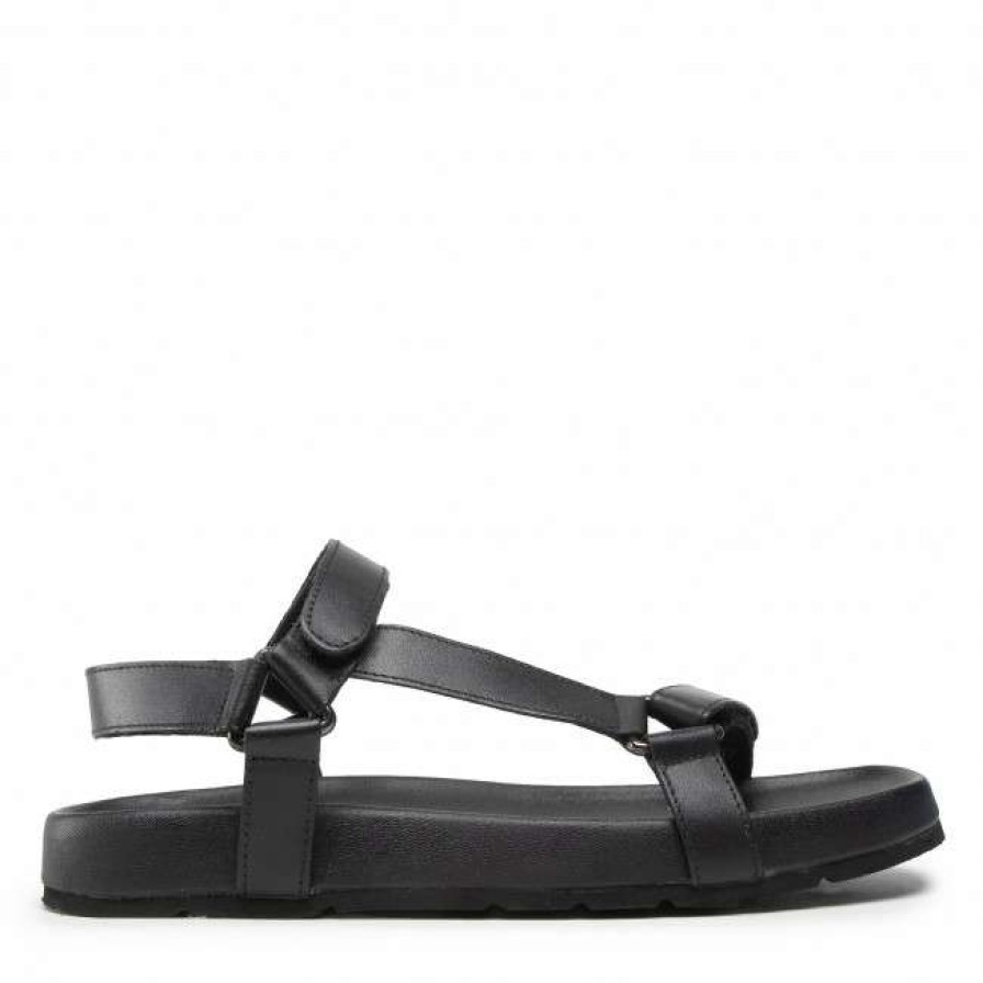 Women'S Shoes * | Casual Sandals Sandals Lasocki Wi16-Toma-01 Black Black