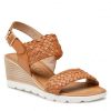 Women'S Shoes * | Wedges Sandals Lasocki Rst-4766-01 Camel Brown