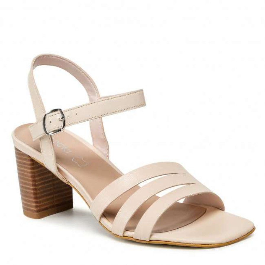 Women'S Shoes * | Casual Sandals Sandals Lasocki U462 Beige Beige