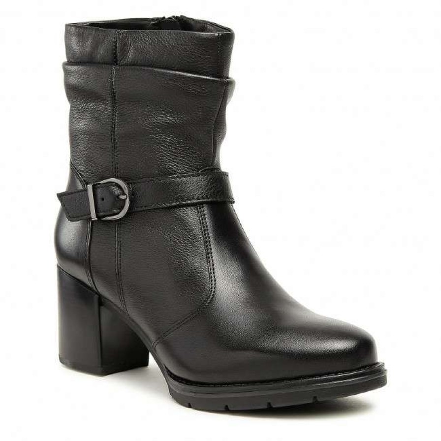 Women'S Shoes * | Ankle Boots Lasocki Wb-Tatiana-Aw22-02 Black Black