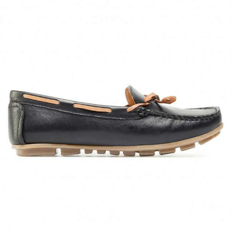 Women'S Shoes * | Moccasins Lasocki Arc-Navona-02 Black Black