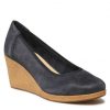 Women'S Shoes * | Wedge-Heeled Shoes Shoes Lasocki Wi23-2188-05 Cobalt Blue Navy Blue