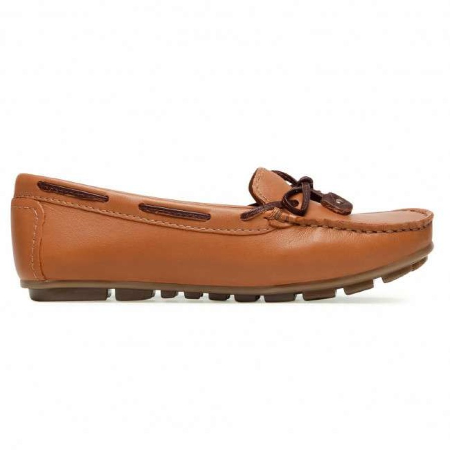 Women'S Shoes * | Moccasins Lasocki Arc-Navona-02 Camel Brown