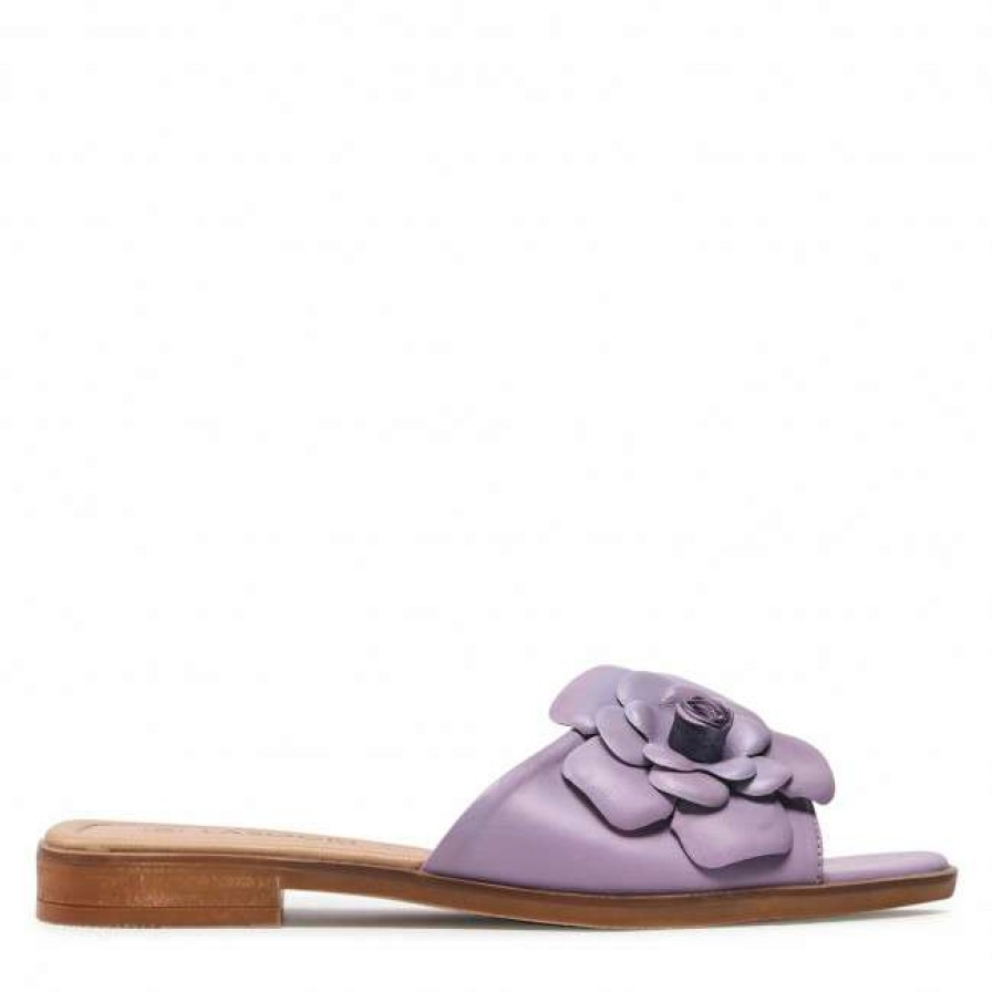 Women'S Shoes * | Casual Mules Slides Lasocki Wi16-Mena-06 Purple Purple