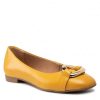 Women'S Shoes * | Ballerina Shoes Flats Lasocki Rst-Irena-05 Yellow Yellow