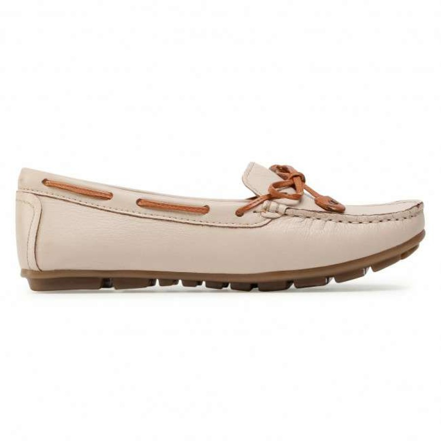 Women'S Shoes * | Moccasins Lasocki Arc-Navona-02Ec Beige Beige