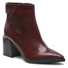 Women'S Shoes * | Ankle Boots Lasocki V501 Burgundy Dark Red