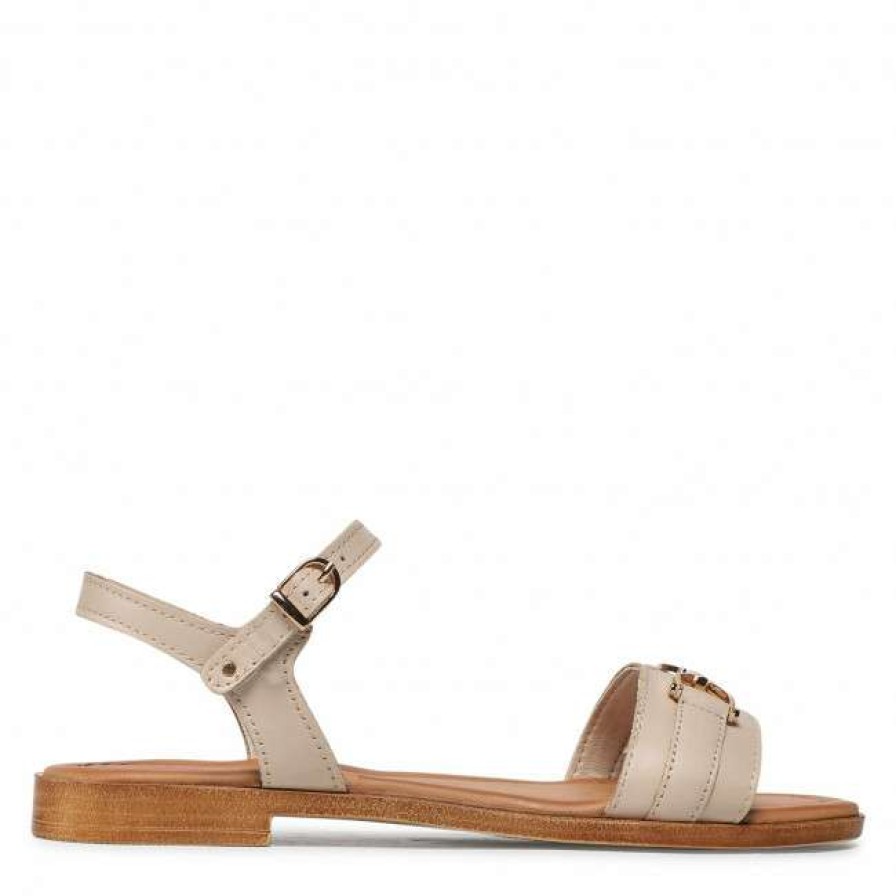 Women'S Shoes * | Casual Sandals Sandals Lasocki Rst-2284-09 Beige Beige