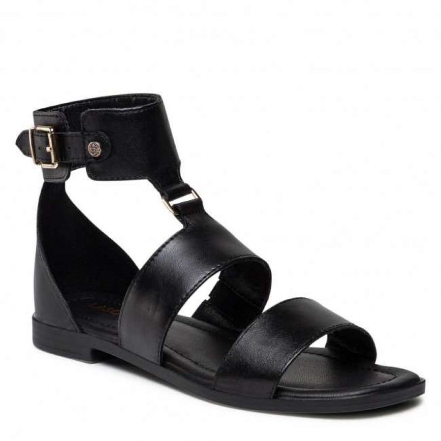 Women'S Shoes * | Casual Sandals Sandals Lasocki Rst-2284-12 Black Black