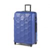 Accessories * | Suitcases Large Trolley Lasocki Blw-A-103-90-08 Cobalt Blue Navy Blue