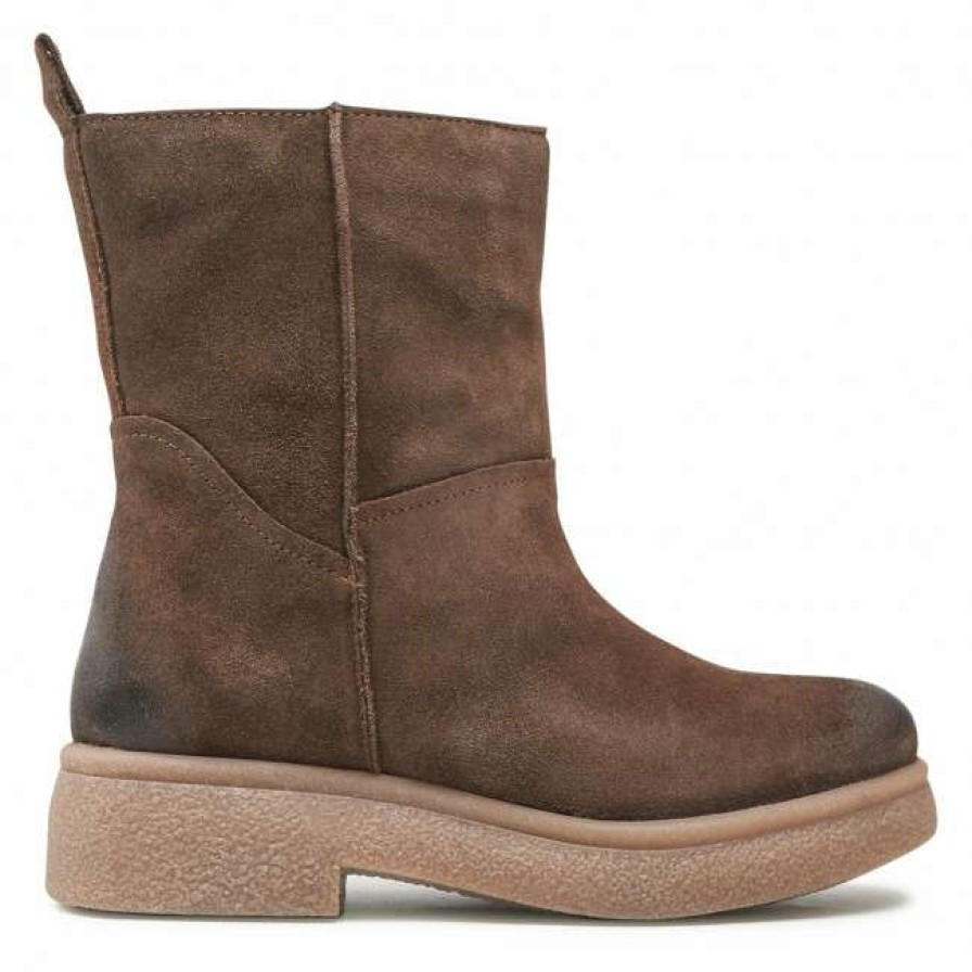 Women'S Shoes * | Ankle Boots Lasocki Wi23-Bulgy-04 Brown Brown