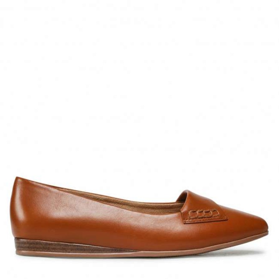 Women'S Shoes * | Flats Shoes Lasocki Rst-Maris-06 Camel Brown