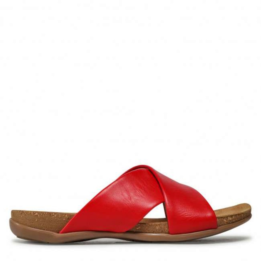 Women'S Shoes * | Casual Mules Slides Lasocki Rst-1883-07 Red Red