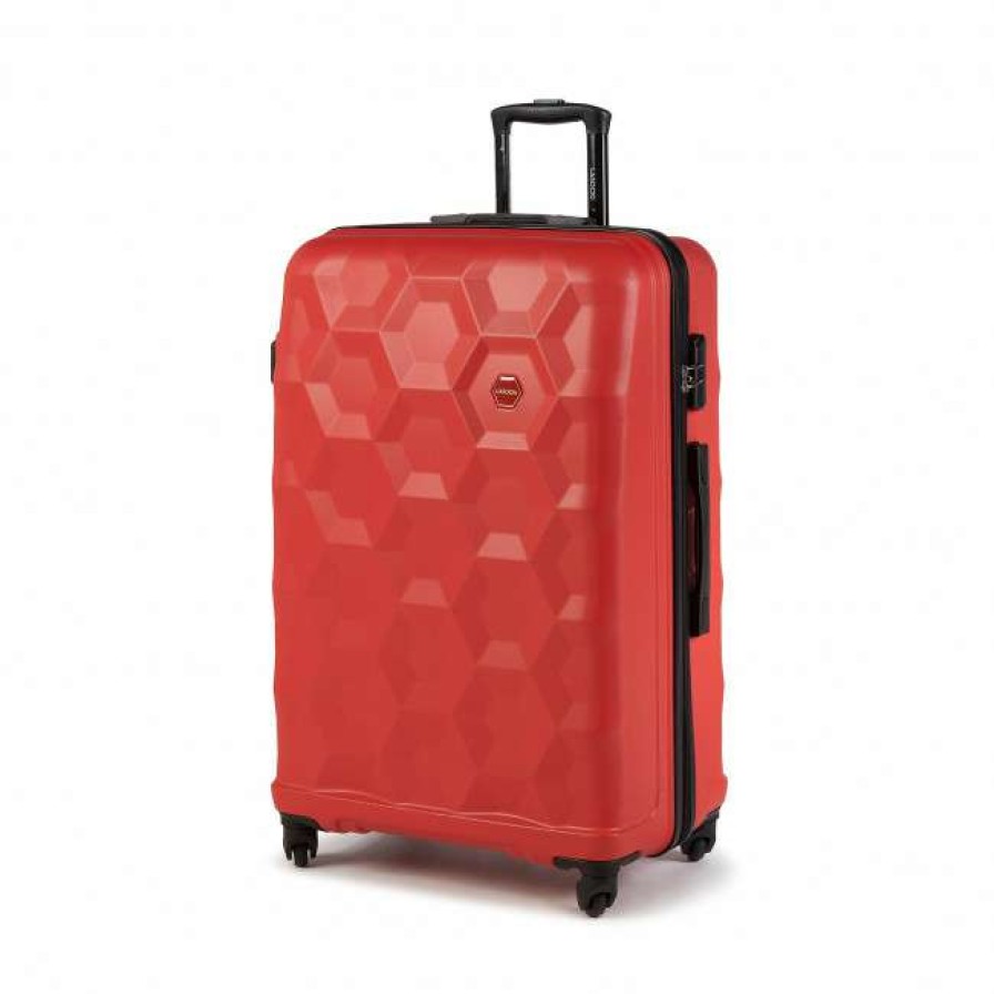 Accessories * | Travel Large Trolley Lasocki Blw-A-103-30-08 Red Red