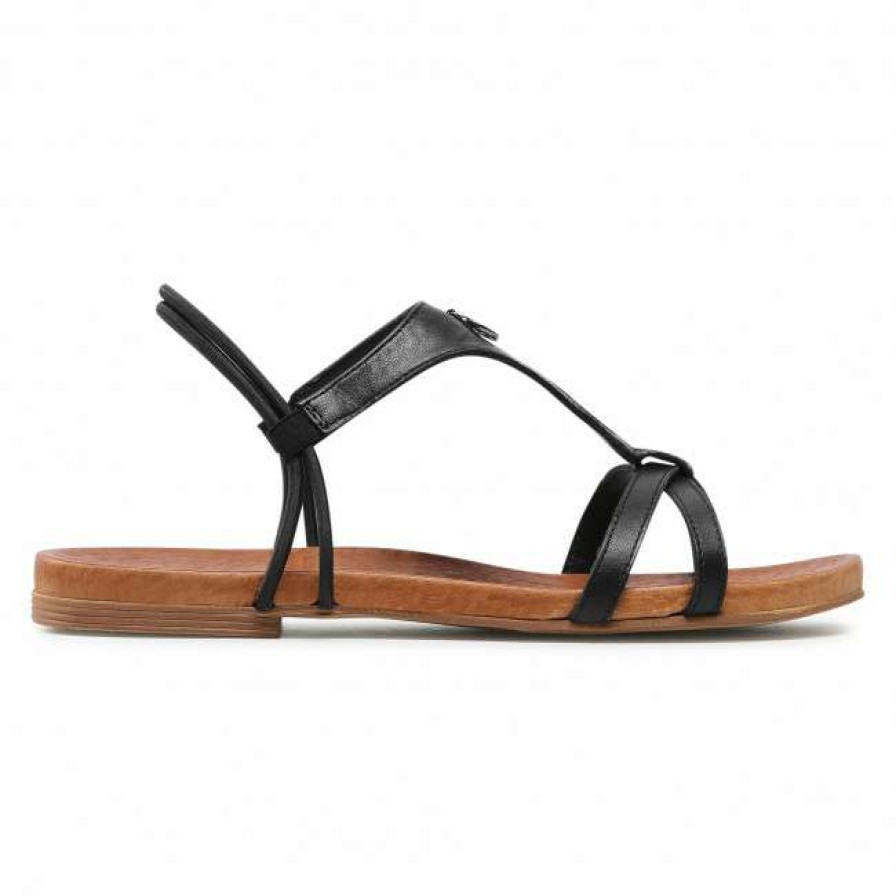 Women'S Shoes * | Casual Sandals Sandals Lasocki 3039-21 Black Black