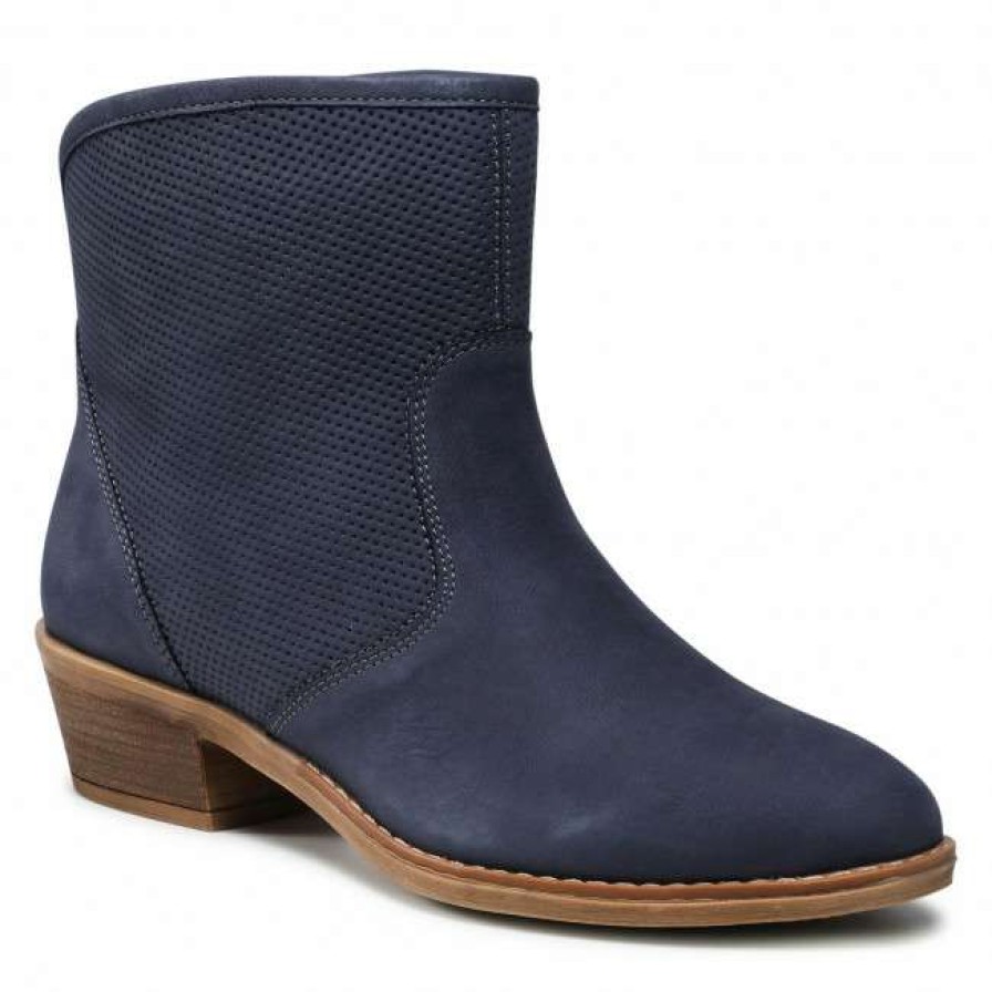 Women'S Shoes * | Ankle Boots Lasocki Wi16-Ania-09 Cobalt Blue Navy Blue