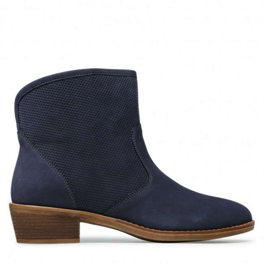 Women'S Shoes * | Ankle Boots Lasocki Wi16-Ania-09 Cobalt Blue Navy Blue