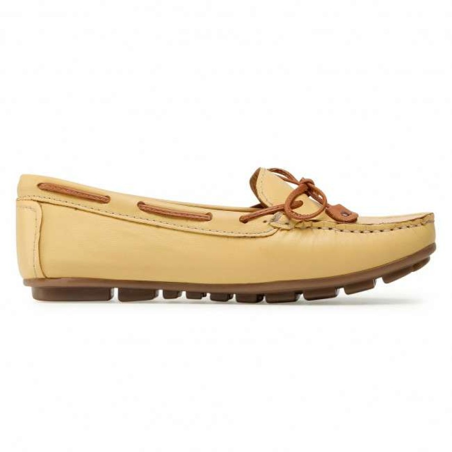 Women'S Shoes * | Moccasins Lasocki Arc-Navona-02Ec Yellow Yellow