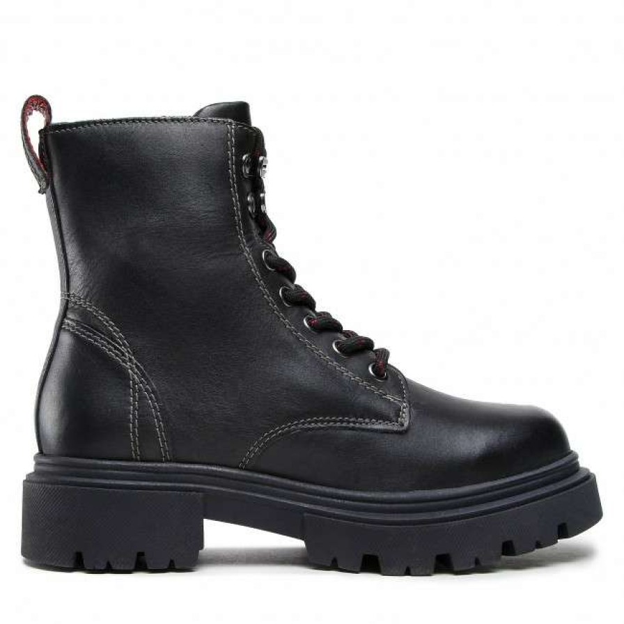 Women'S Shoes * | Hiking Boots Lasocki Est-Donna-03 Black Black