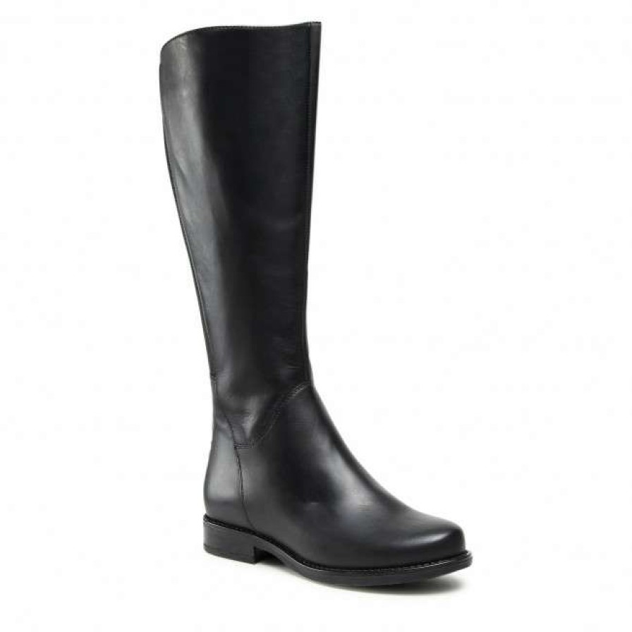 Women'S Shoes * | Jackboots Knee High Boots Lasocki Wi16-Alba-05 Black Black