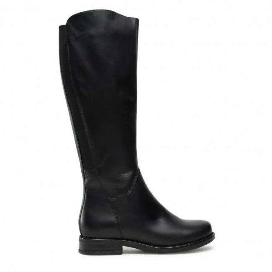 Women'S Shoes * | Jackboots Knee High Boots Lasocki Wi16-Alba-05 Black Black