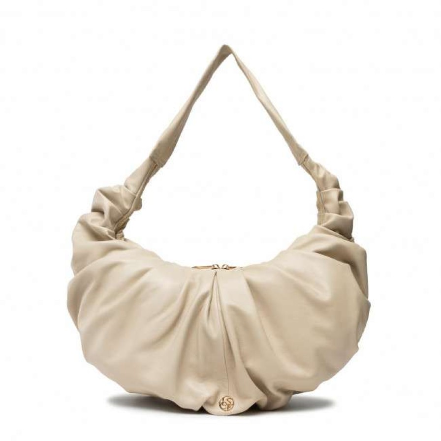 Handbags * | Classic Handbag Lasocki Mlb-K-020-85-01 Beige Beige