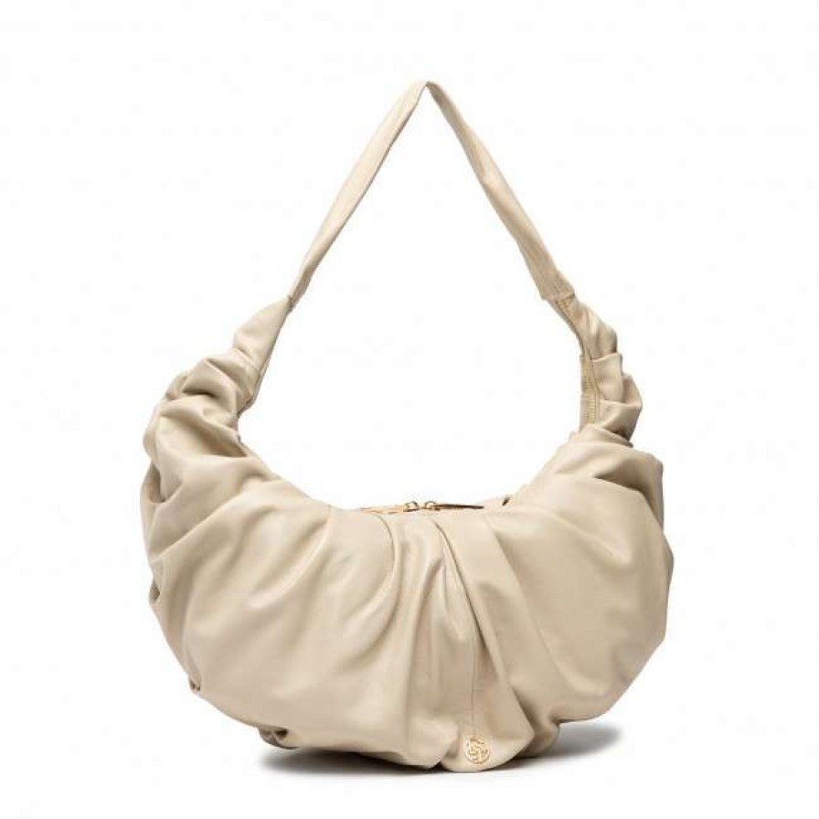 Handbags * | Classic Handbag Lasocki Mlb-K-020-85-01 Beige Beige