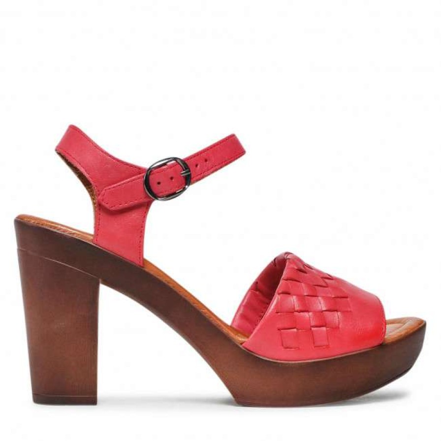 Women'S Shoes * | Casual Sandals Sandals Lasocki Est-2025-09 Red Red